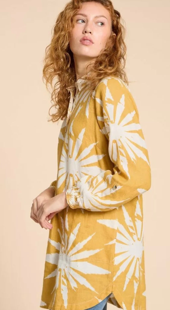 EVELYN LINEN TUNIC