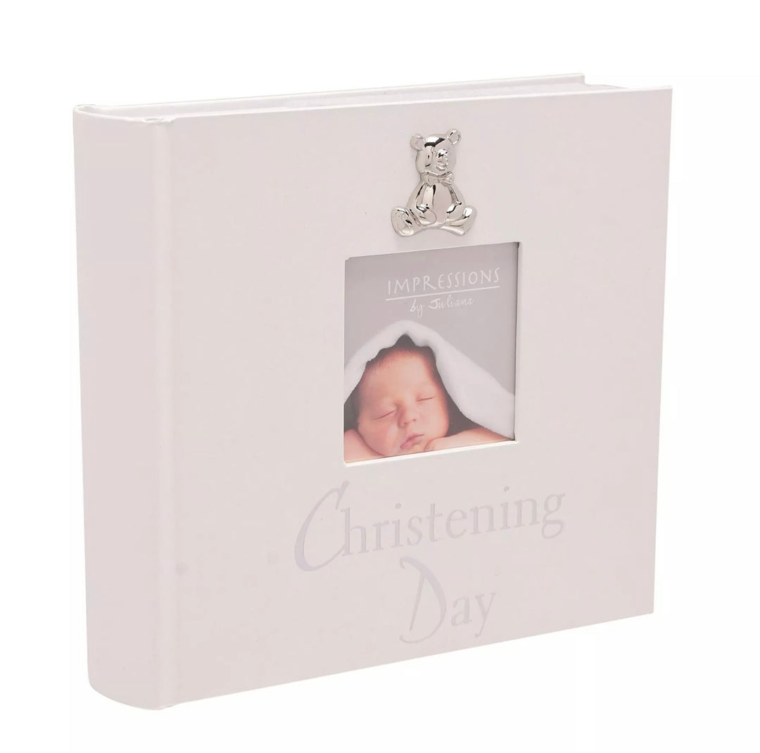 CHRISTENING PEARLISED PHOTO ALBUM