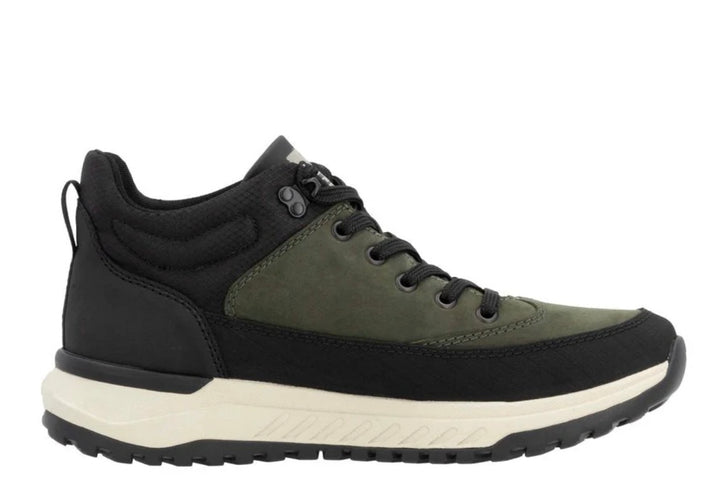 MENS BLACK & GREEN WATER RESISTANT BOOT