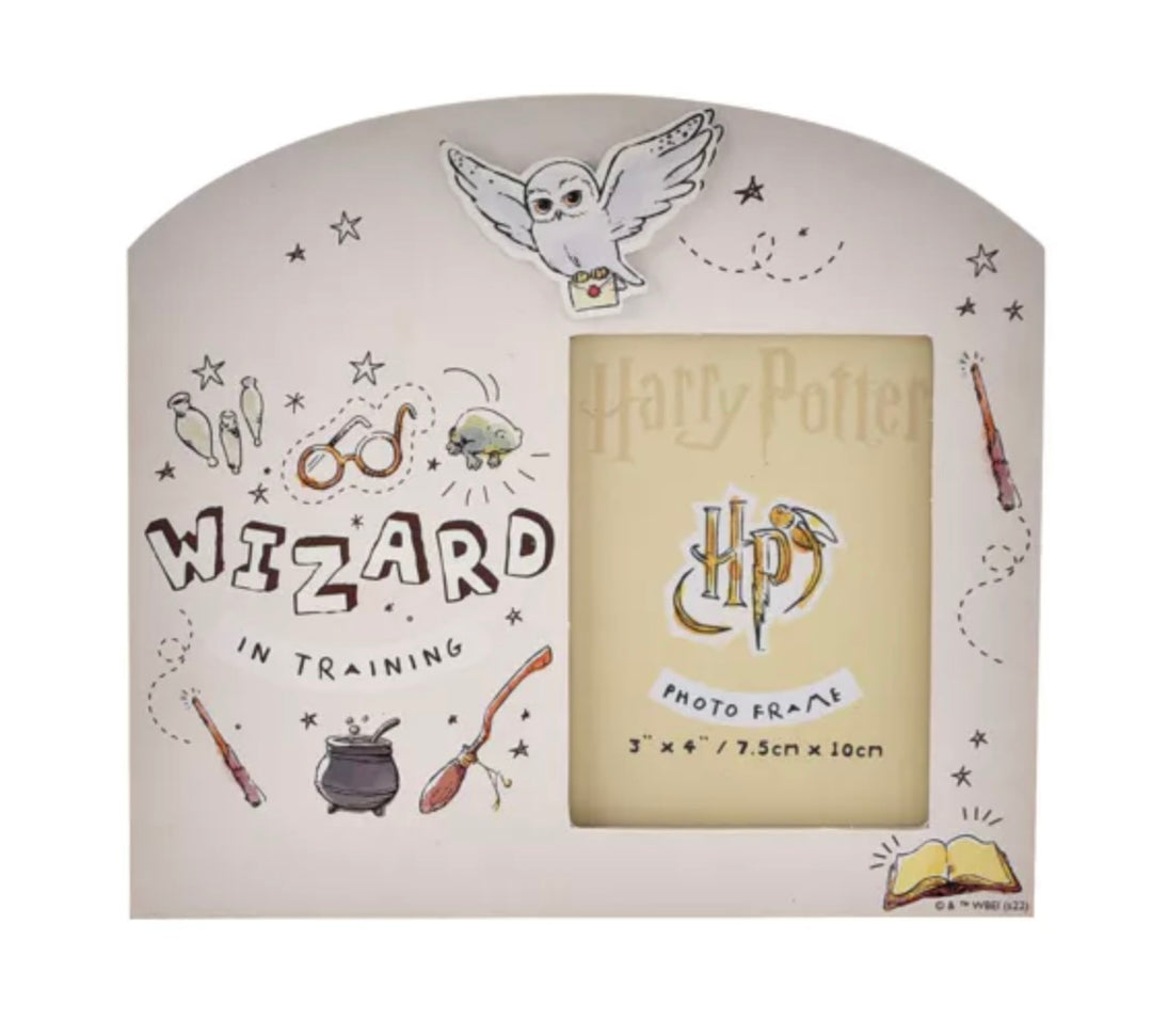 HARRY POTTER CHARMS WIZARD PHOTO FRAME 3x4