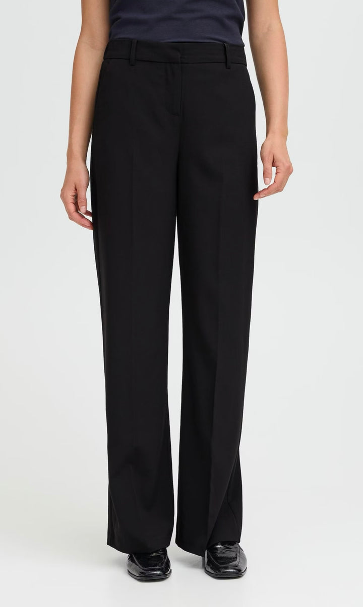 BLACK DANTA WIDE LEG TROUSER