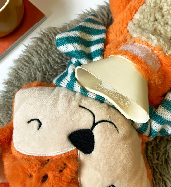 SECRET GARDEN FOX HOT WATER BOTTLE
