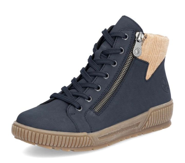 N0709-15 LADIES BLUE MID HEIGHT BOOTS