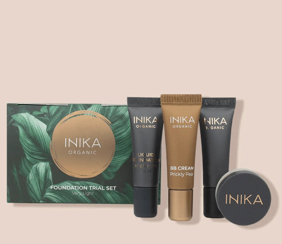 INIKA FOUNDATION TRIAL SET - VERY LIGHT