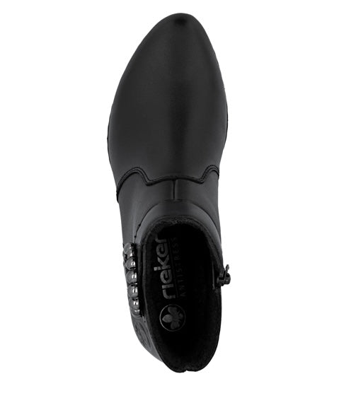 Y0797-00 BLACK ANKLE BOOT