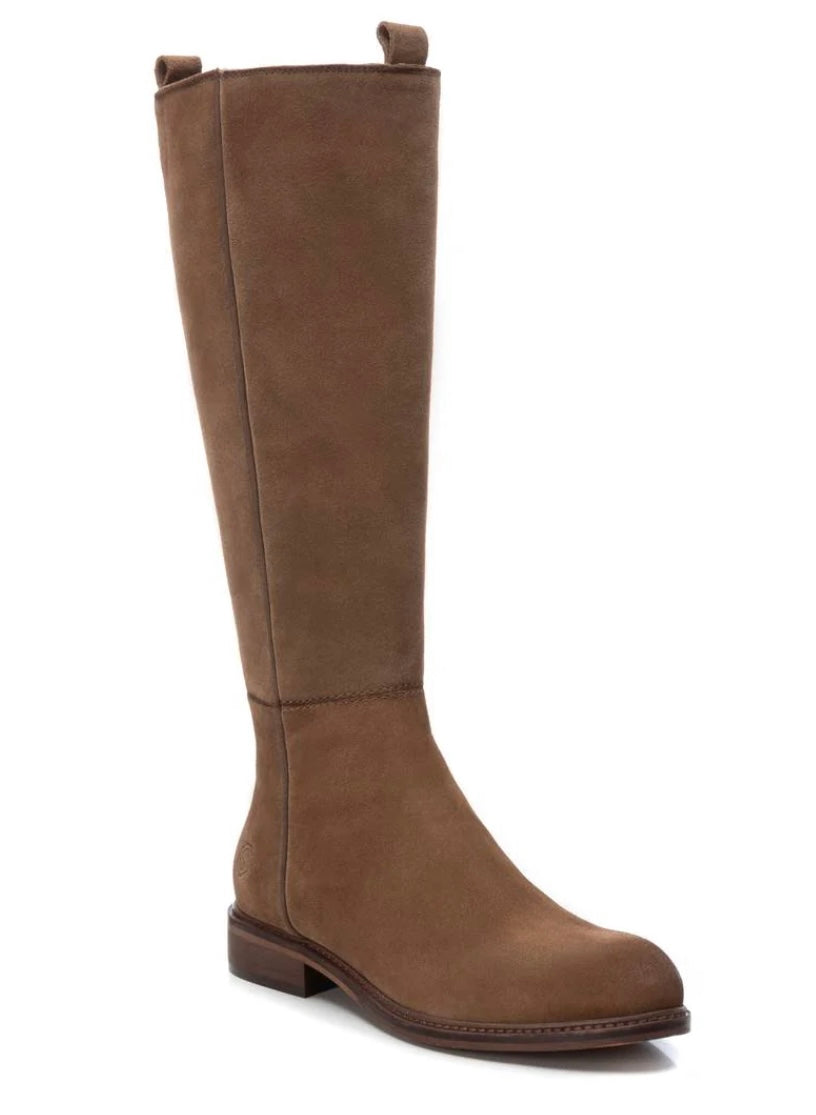 160978 TAUPE SUEDE LADIES BOOTS