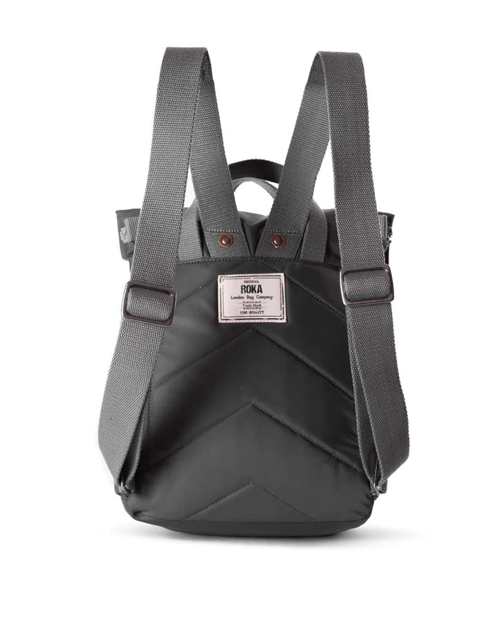 CANFIELD B GRAPHITE RECYCLED NYLON SMALL BACKPACK