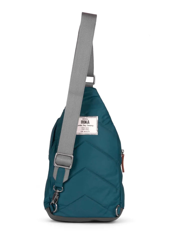 TEAL WILLESDEN B RECYCLED NYLON SLING BAG