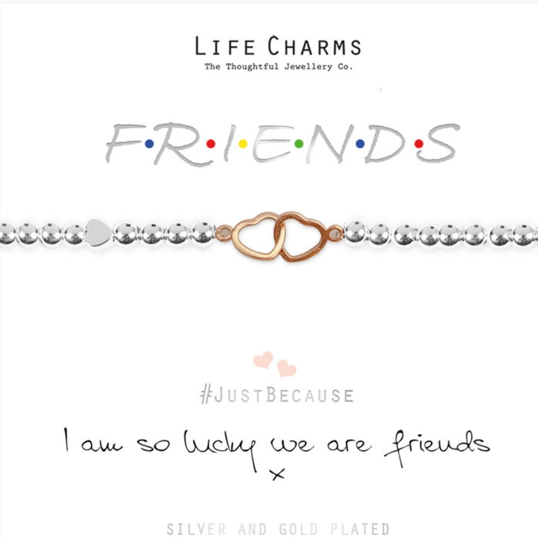 LIFE CHARMS FRIENDS BRACELET