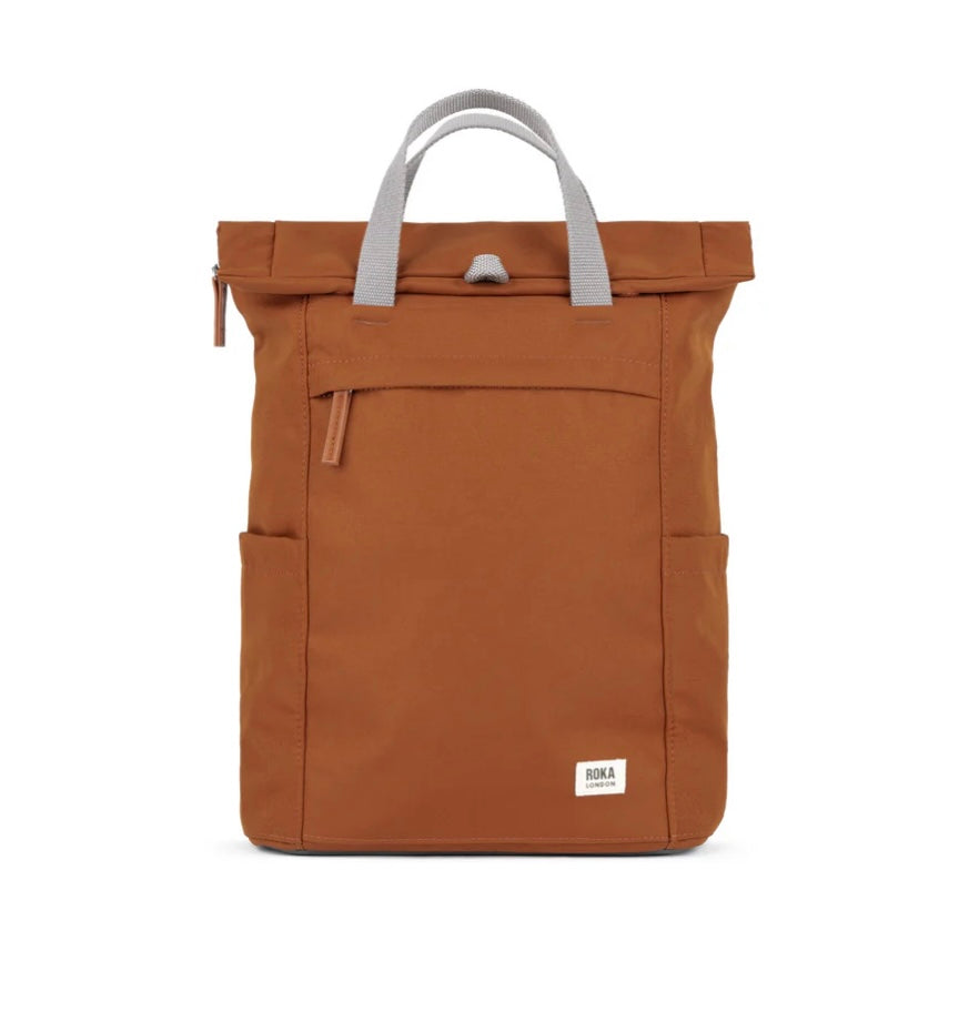 BRAN MEDIUM FINCHLEY A RECYCLED CANVAS BACKPACK
