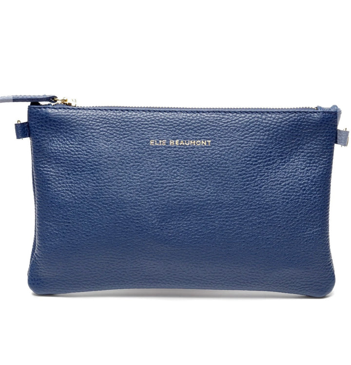 NAVY POUCH BAG