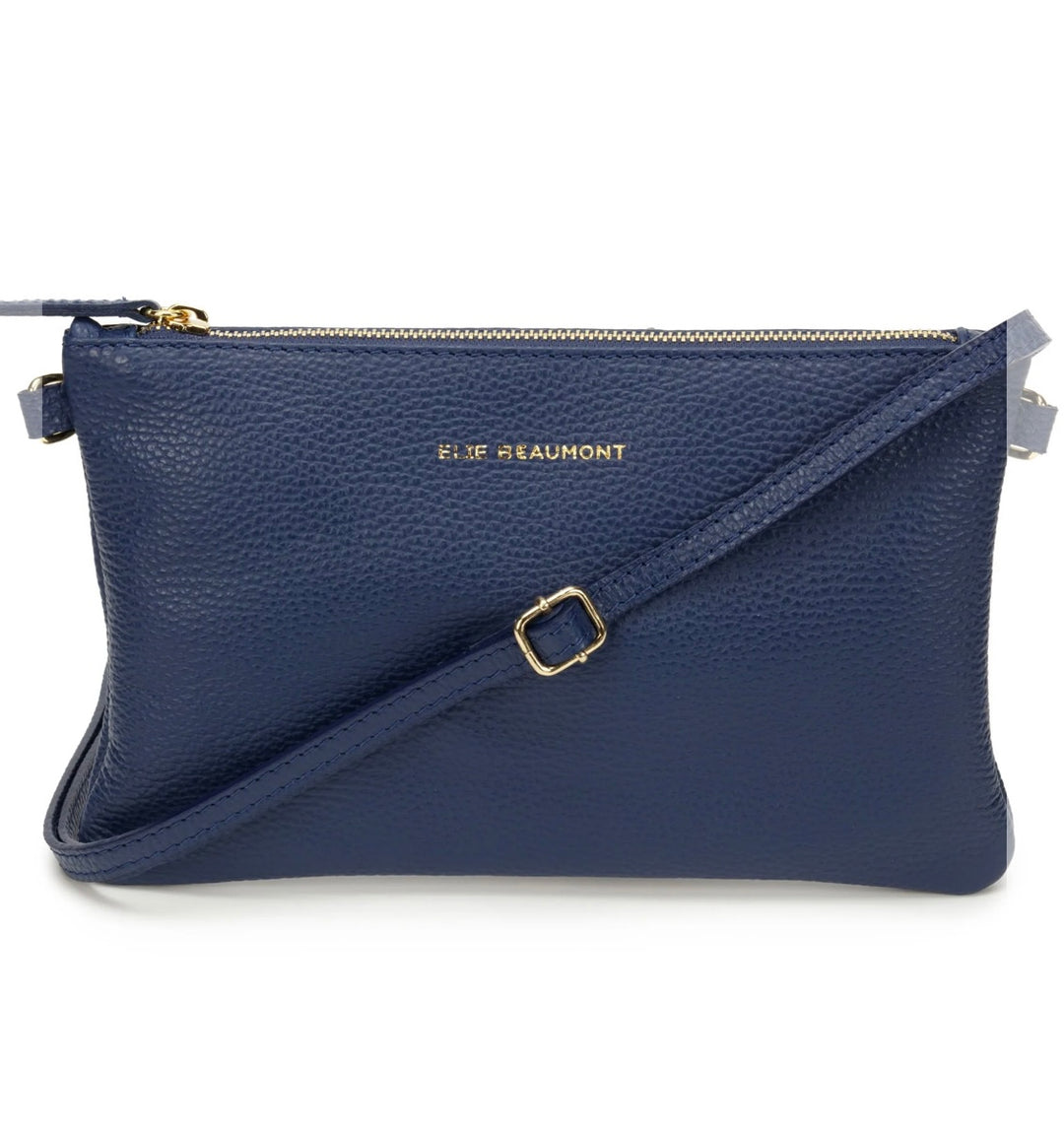 NAVY POUCH BAG