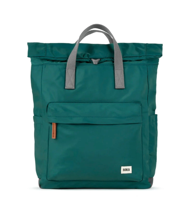 TEAL CANFIELD B RECYCLED NYLON MEDIUM BACKPACK