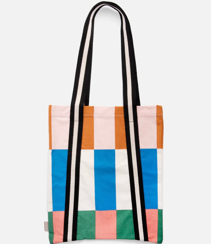 MULTI STRIPE BOOK BAG