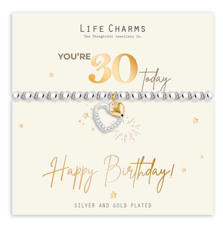 30TH HAPPY BIRTHDAY BRACELET