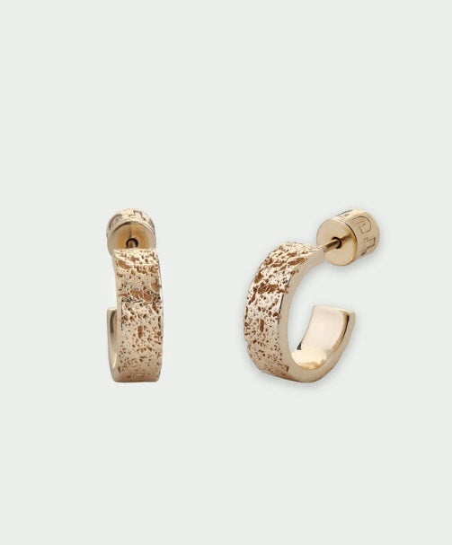 TIME EARRINGS GOLD