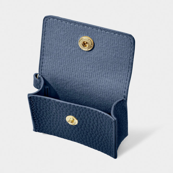 EVIE CLIP-ON AIRPOD CASE IN NAVY