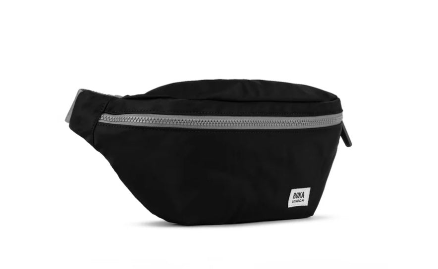 JUBILEE BLACK MEDIUM RECYCLED NYLON BAG