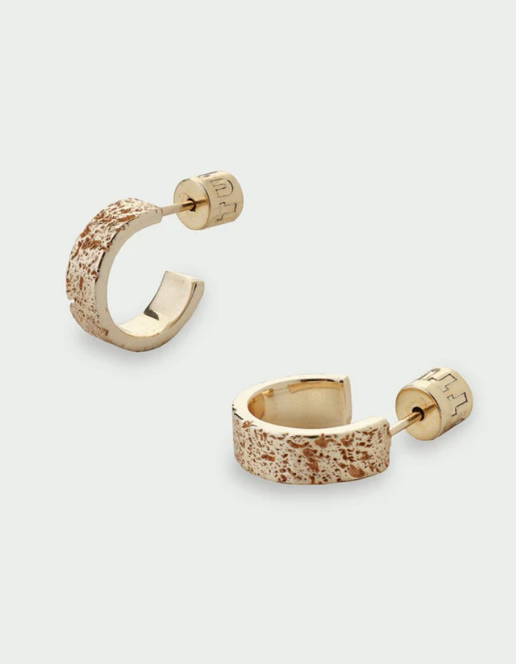 TIME EARRINGS GOLD