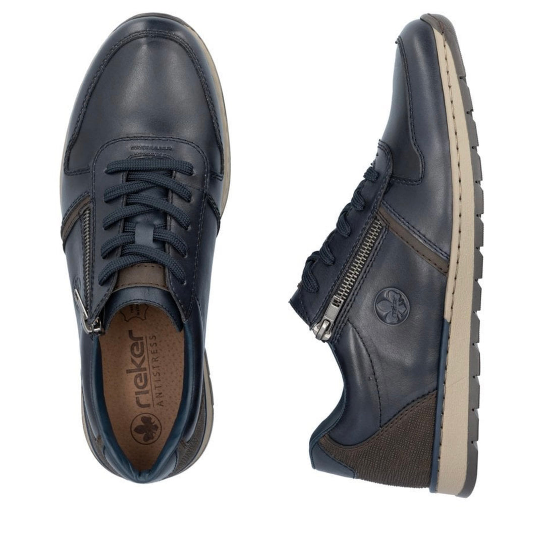 B2112-14 MEN'S BLUE SHOES