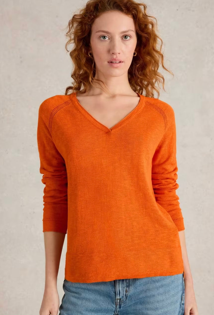 BRIGHT ORANGE NARIA JUMPER