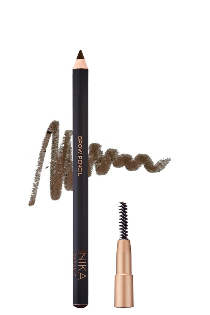 INIKA ORGANIC BROW PENCIL - DARK BRUNETTE