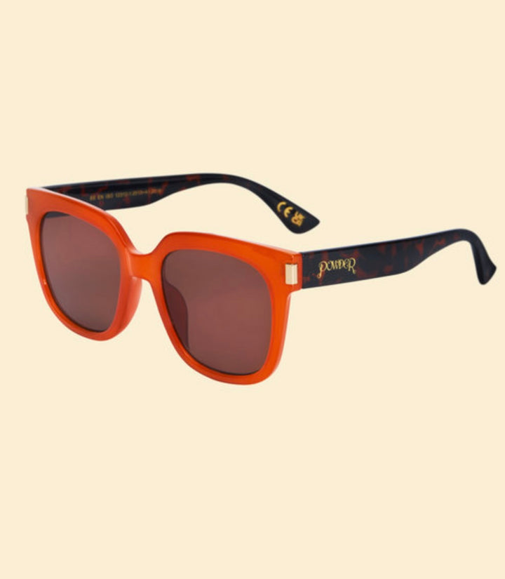 LUXE MANDARIN & TORTOISESHELL KIONA SUNGLASSES