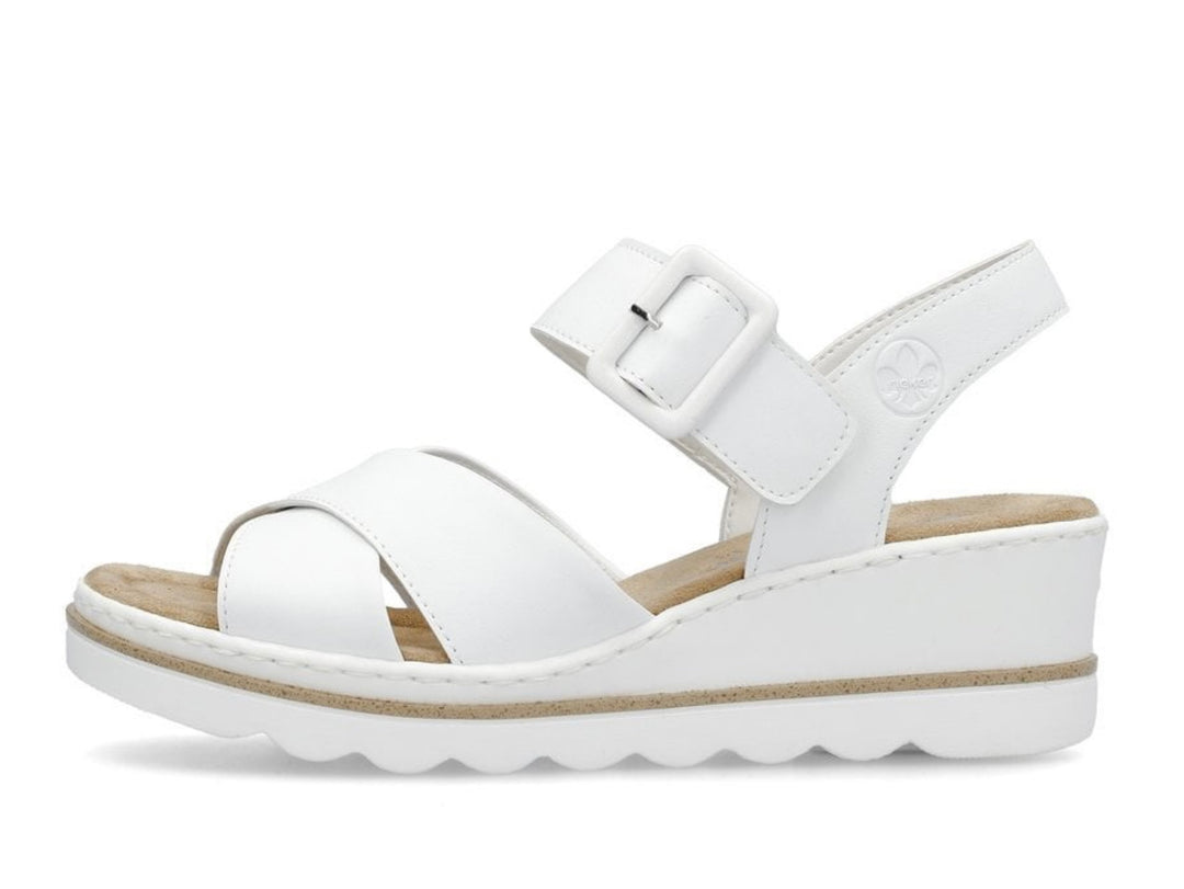 WHITE VELCRO STRAP WEDGE