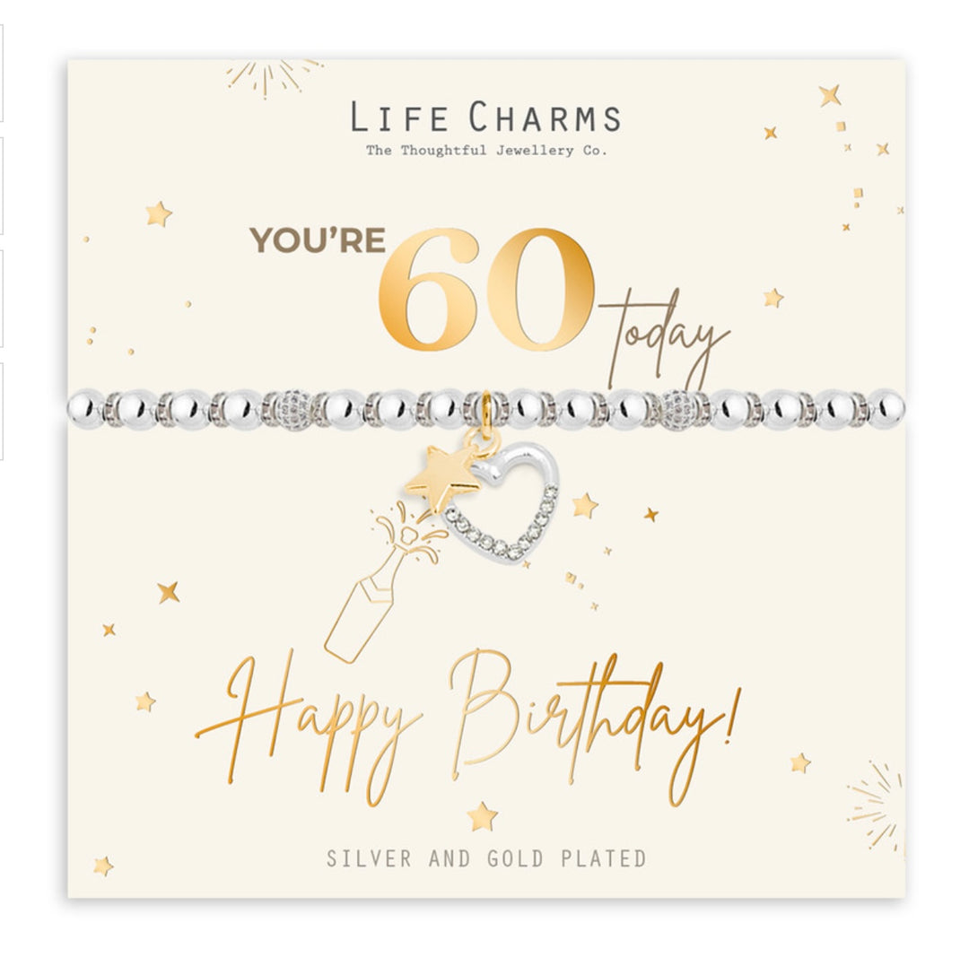 60TH HAPPY BIRTHDAY BRACELET