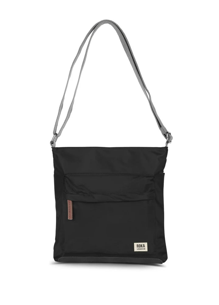 BLACK MEDIUM KENNINGTON B RECYCLED NYLON BAG