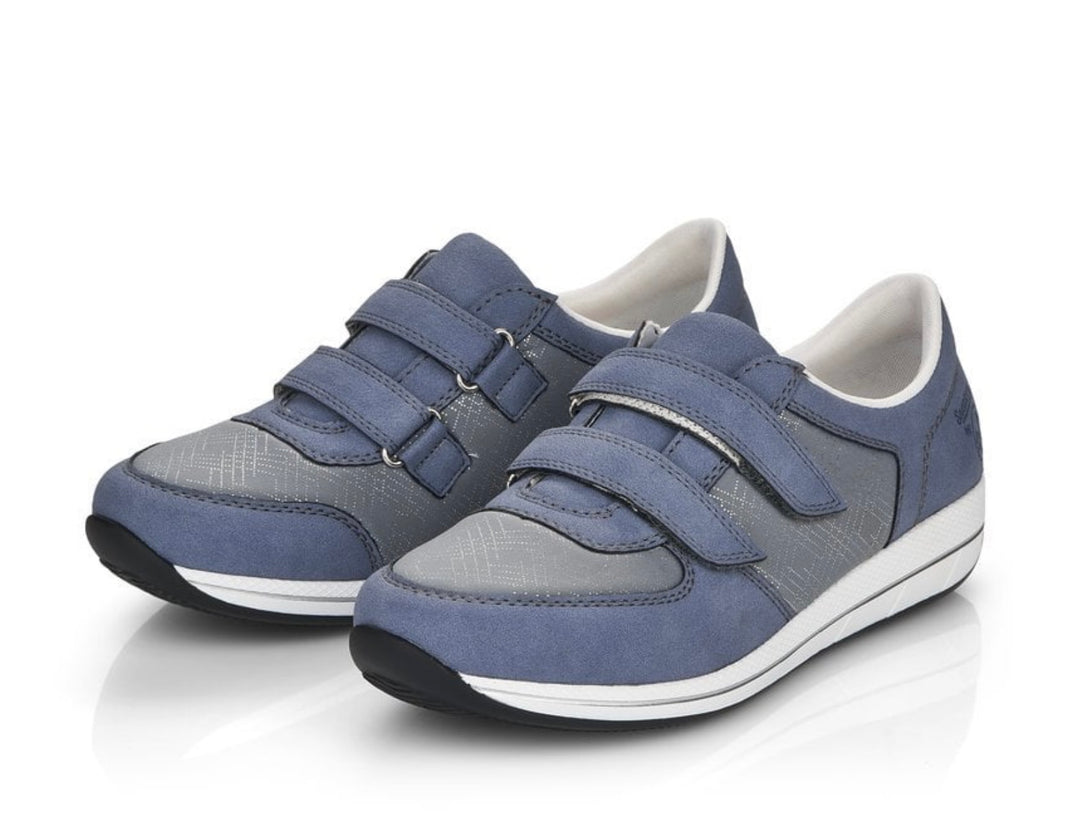 BLUE VELCRO STRAP TRAINER