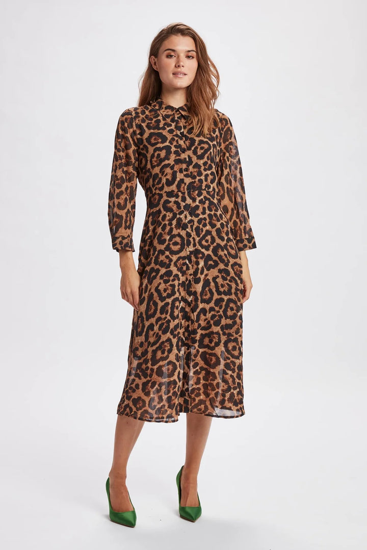 NUTMEG LEOPARD PRINT MALIA DRESS