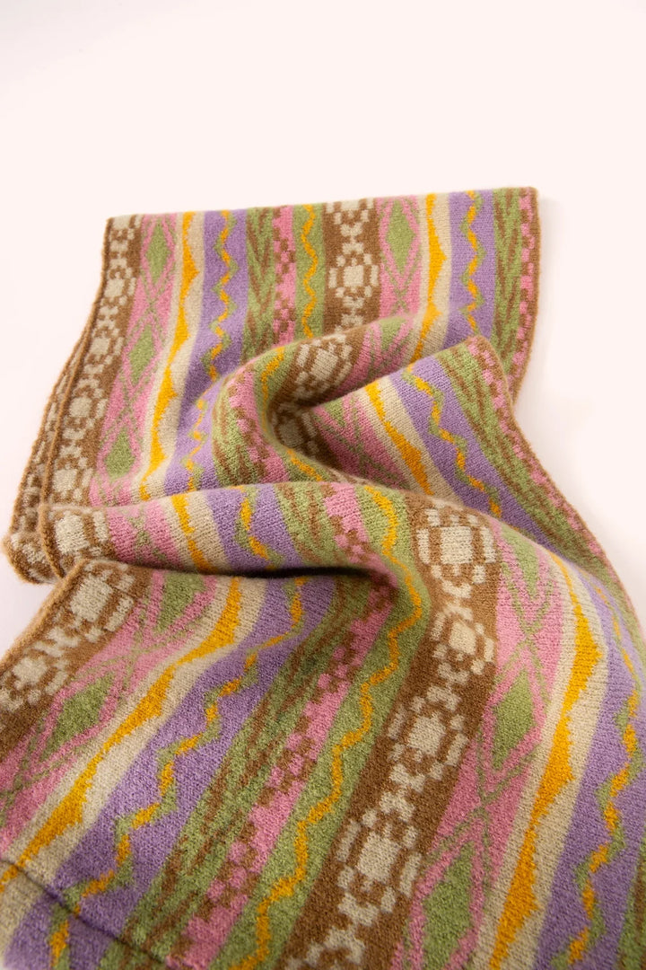 KAYLA FAIR ISLE PASTEL SNOOD