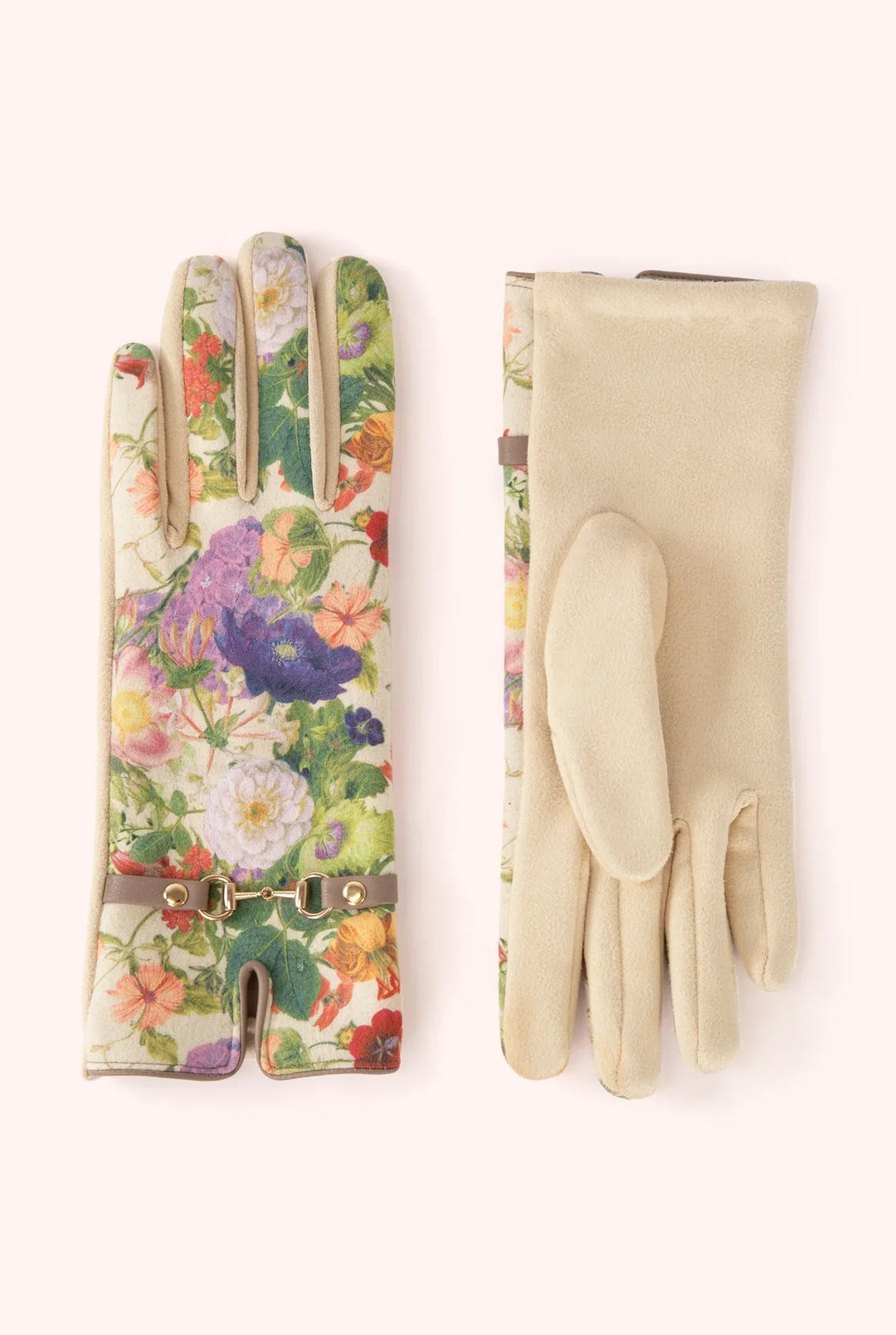 CREAM KYLIE GLOVES