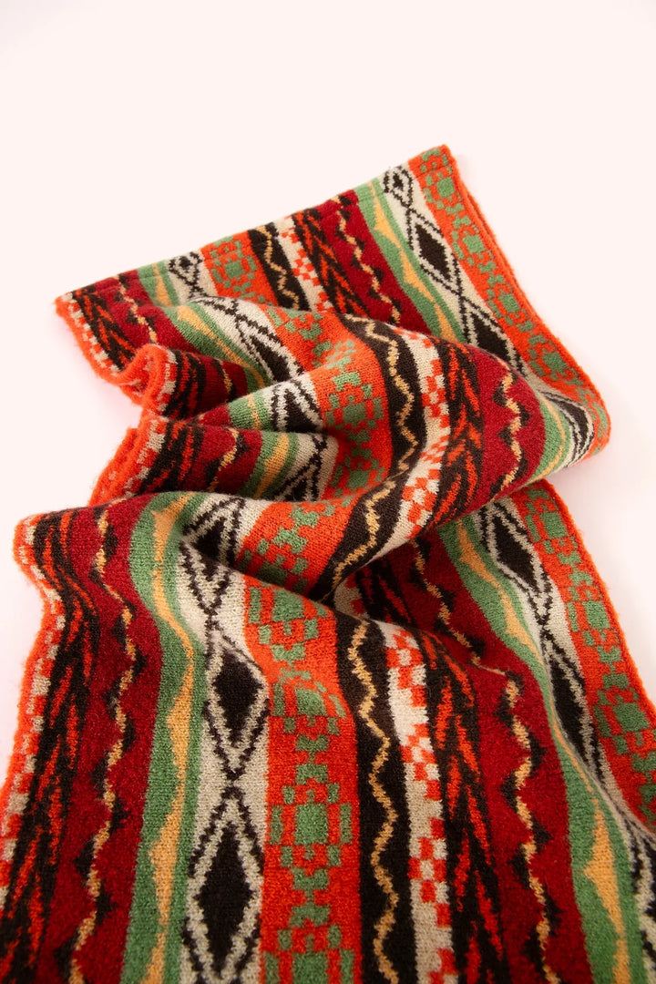 RUSSET KAYLA FAIR ISLE SNOOD