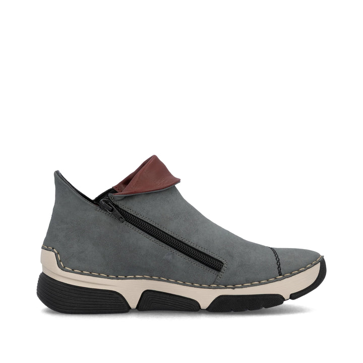 BLUE ZIP BOOT