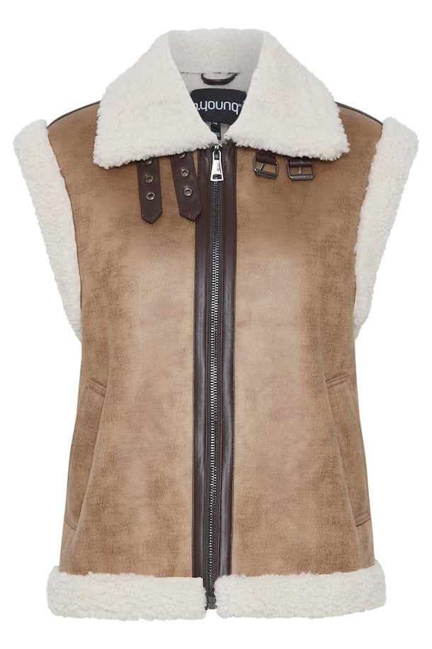 TOASTED COCONUT ASANNE WAISTCOAT