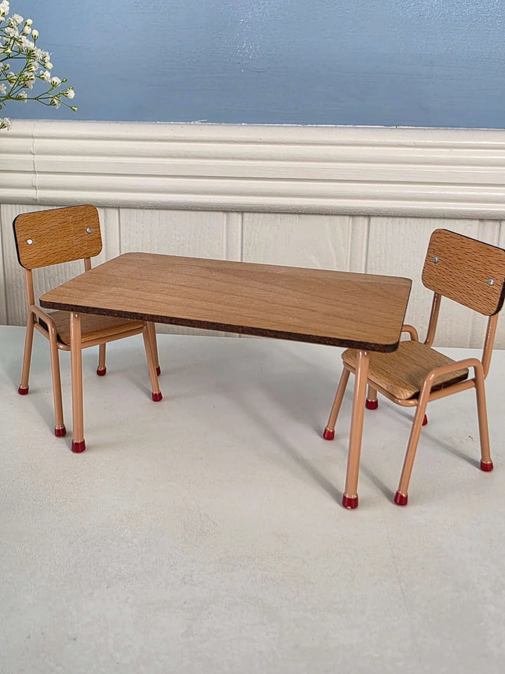 TABLE & CHAIR SET DRAK ROSE