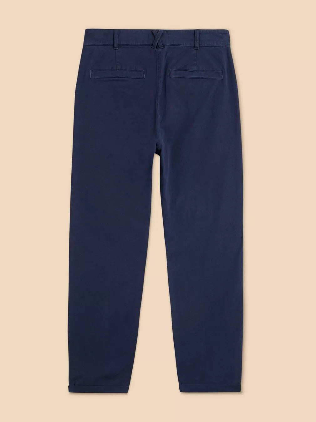 DARK NAVY TWISTER CHINO TROUSER