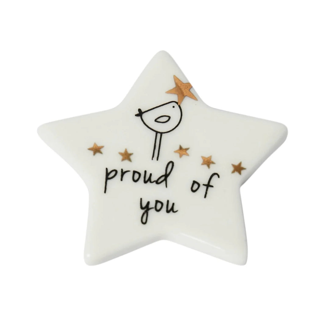 PROUD OF YOU CERAMIC STAR TOKEN