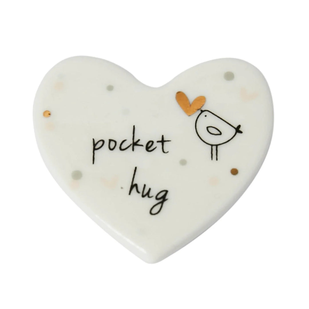 POCKET HUG CERAMIC HEART TOKEN