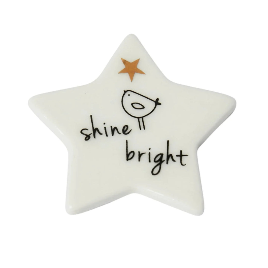 SHINE BRIGHT CERAMIC STAR TOKEN