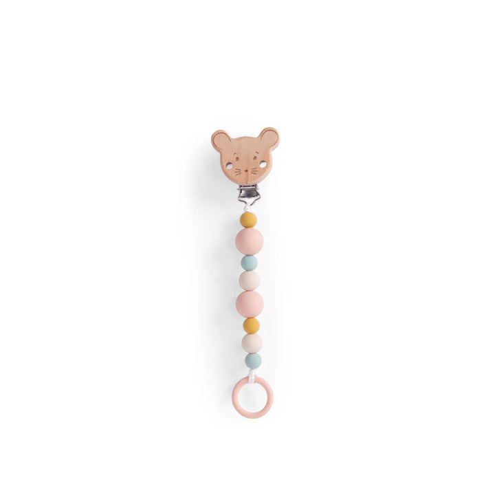 MOUSE SILICONE SOOTHER HOLDER