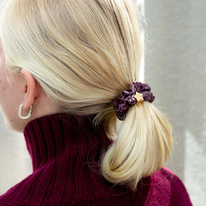 MULBERRY SILK SCRUNCHIE