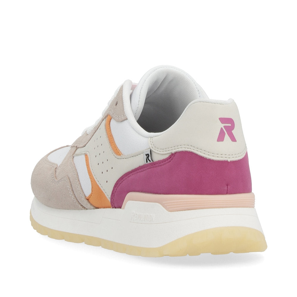 PINK & BEIGE MULTI R-EVOLUTION TRAINER