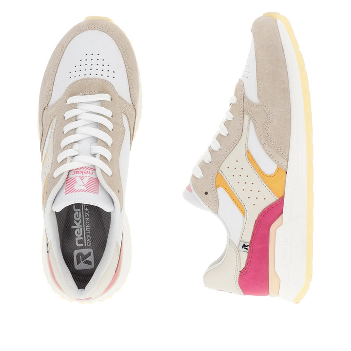 PINK & BEIGE MULTI R-EVOLUTION TRAINER