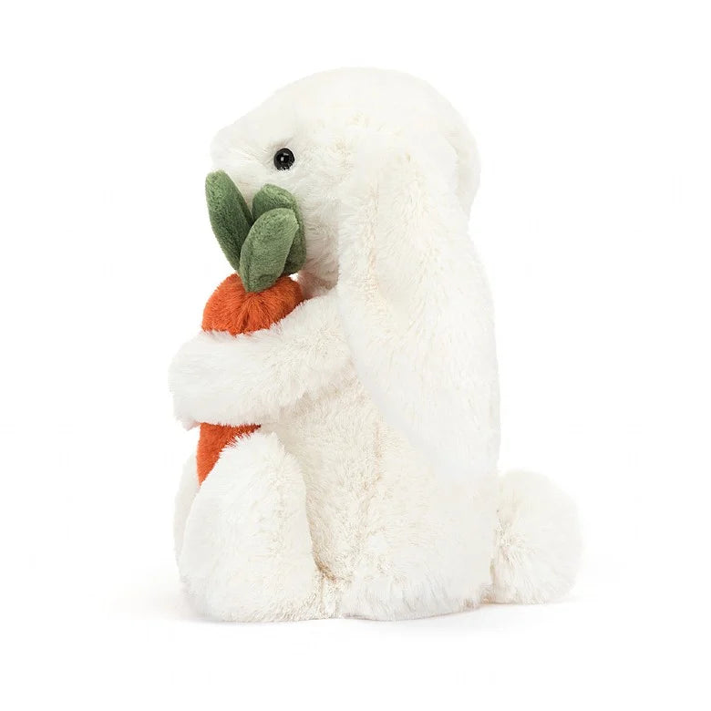BASHFUL BUNNY WITH CARROT