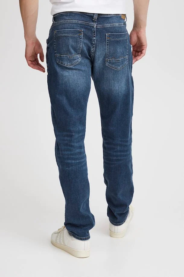 MID BLUE DENIM TWISTER SLIM REGULAR FIT JEAN