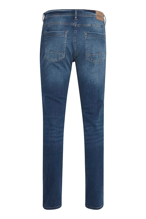 MID BLUE DENIM TWISTER SLIM REGULAR FIT JEAN