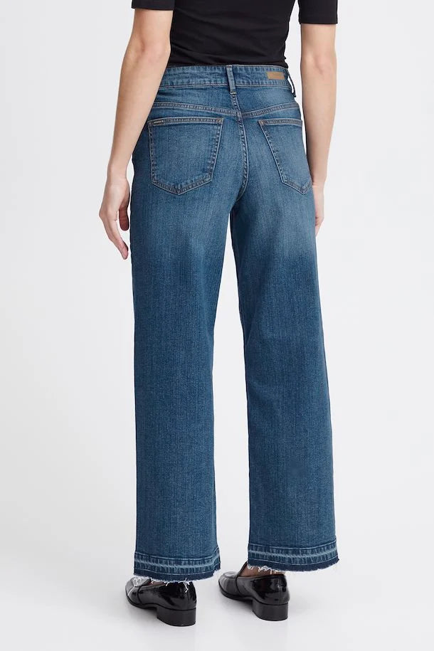 MID BLUE DENIM KATO KOMMA JEAN